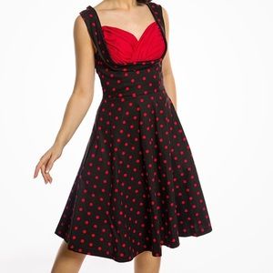 Lindy Bop polka dot dress! Size L
